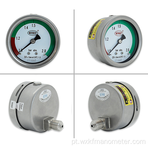 Medidor de densidade SF6 usado no sistema de controle de energia